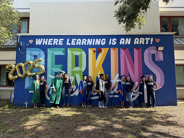 The children of Perkins Elementary staff graduated from high school this year. Once a Perkins kids, always a Perkins kid.